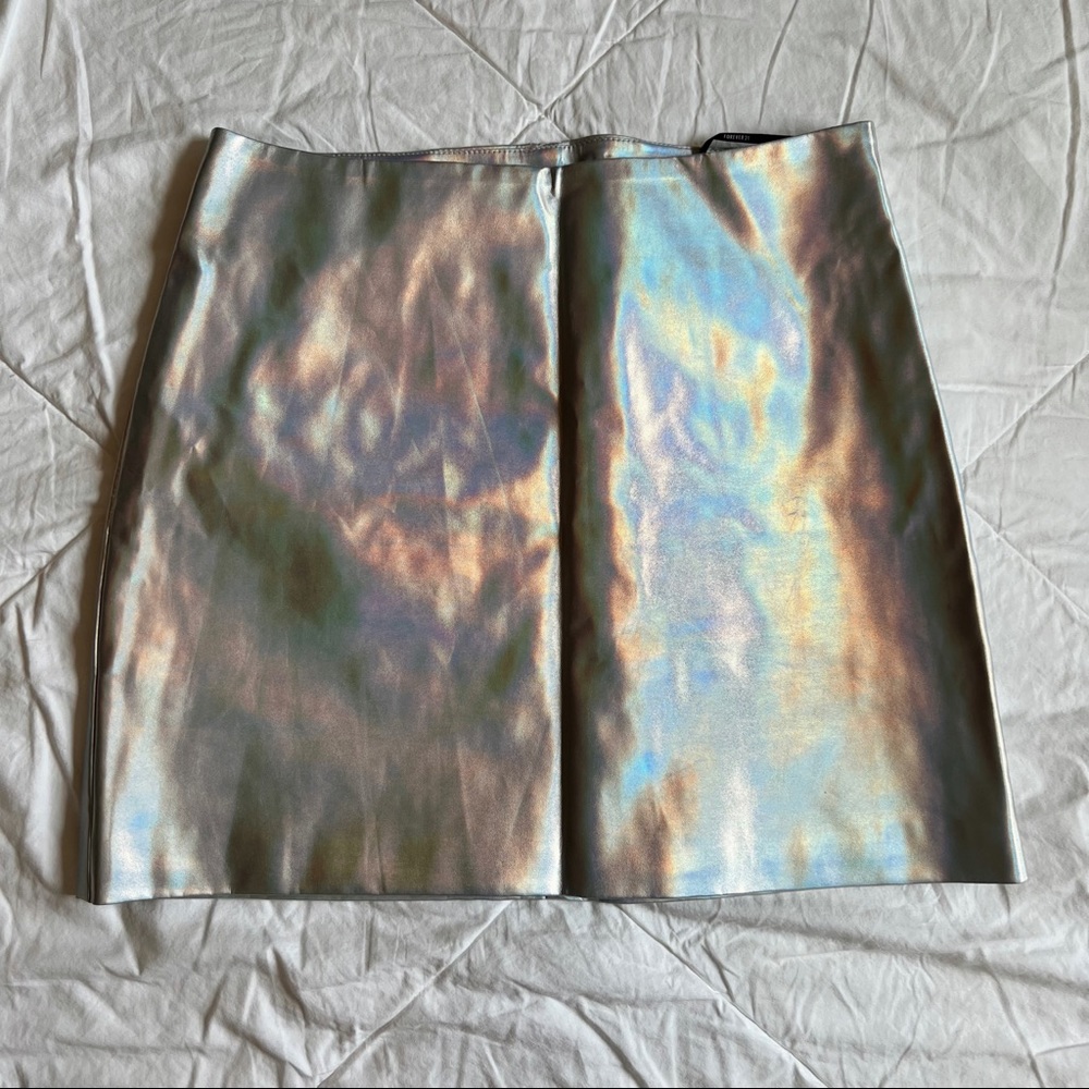 Iridescent skirt